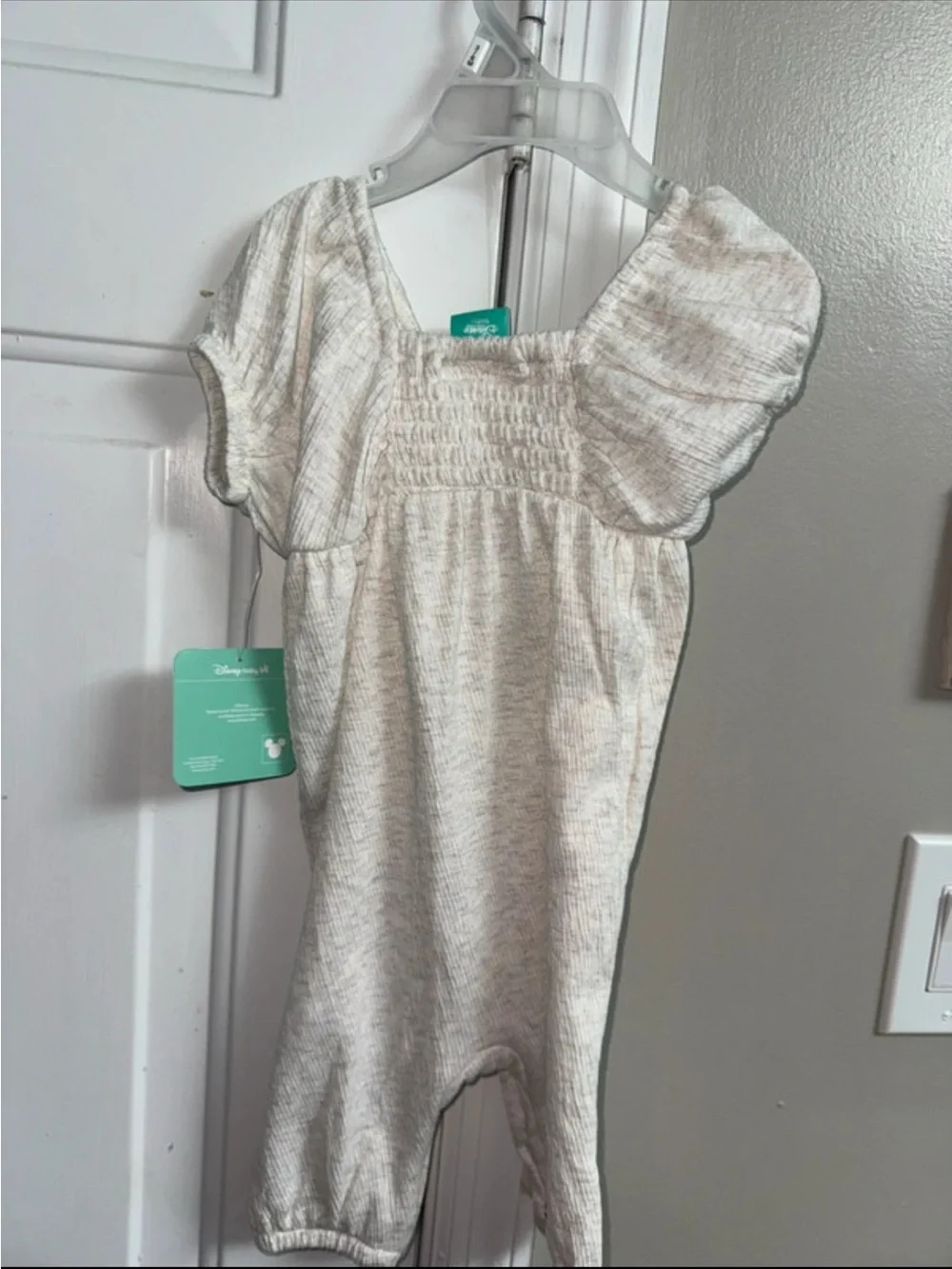 Disney Cream Winnie the Pooh Infant Romper